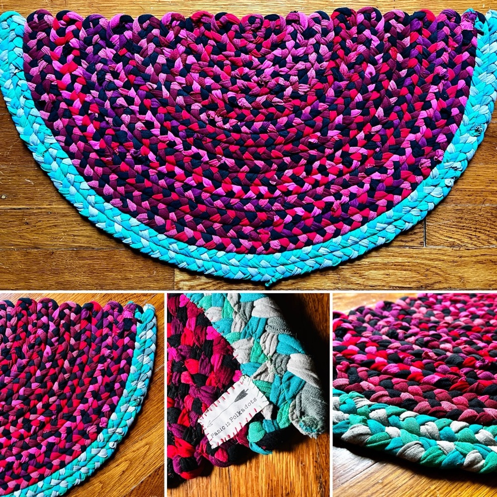 🍉Watermelon Handbraided Rug🍉 - Picture 4 of 16